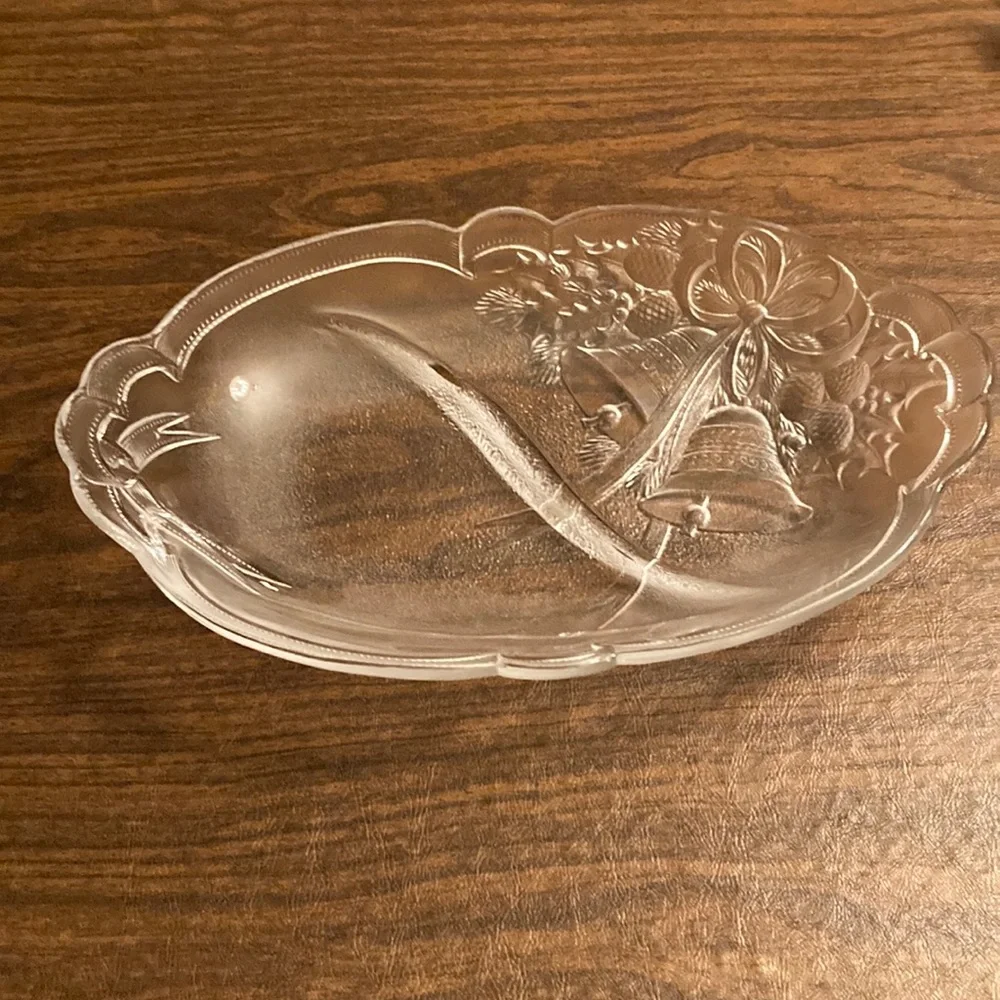 Vintage Mikasa Christmas Divided Plater/Relish Dish